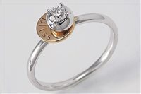 Anneau Bliss Femme in Or blanc Diamante 0.2 Ct K11605-14 - K11605-14